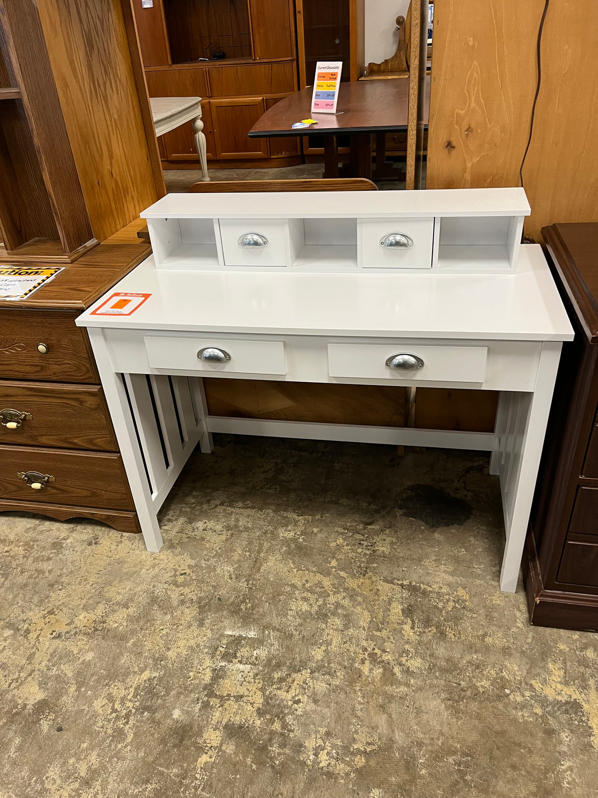 White Desk