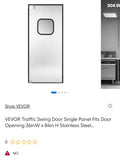 kitchen swing door
